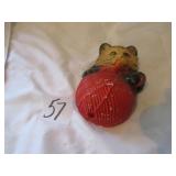 CHALK CAT STRING HOLDER