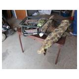 SMALL TABLE ;CAMPING STOOLS ; MORE