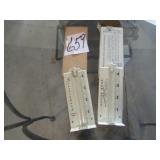 2- ADV. RAIN GUAGES - SEESSENGOOD FUNERAL HOME ,
