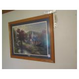 THOMAS KINKADE STREAMS OF LIVING WATER ,HAPPY 45