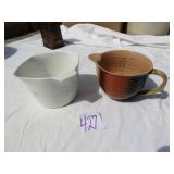 2 MEASURING BOWLS