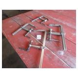 4- L SHAPE BAR CLAMPS