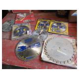 8- SAW BLADES - 4 ARE NEW