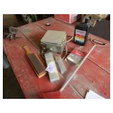 SHARPENING STONES ; 10' CHAIN SAW CHAIN ; MORE
