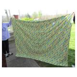 MACHINE SEWN QUILT DOUBLE QUILTED