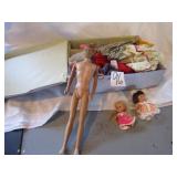 KEN BARBIE  & CASE ; BARBIE CLOTHES