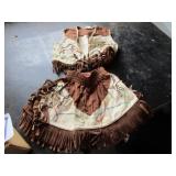 VINTAGE WESTERN COW GIRL CHILD'S DRESS ; MORE