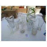 10 - VASES , ART GLASS
