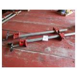 2- 20' BAR CLAMPS