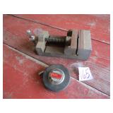 4' DRILL PRESS VICE ; 50' LUFKIN TAPE