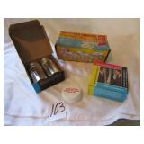 2 SETS MILK CAN S/ P ; FEEMSTER FAMOUSE VEG. SLICR