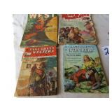 4- 1940'S WESTERN BOOKS