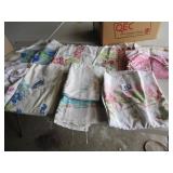 7- VINTAGE TABLE CLOTHES