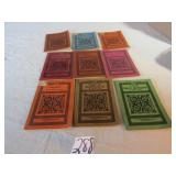 9 DIFFERENT LANGUAGE BOOKS