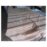 67' X 118' VINTAGE AREA RUG - GOT SOME THIN SPOTS