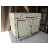 PRIMITIVE 2 DOOR STORAGE CABINET  --PICKUP ONLY