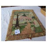 18' X24'  WALL HANGING HOOKED RUG
