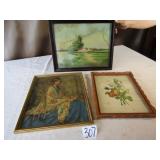 3 VINTAGE PICTURES