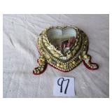 SEA SHELL HEART SHAPE SHADOW 9' BOX