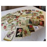 50+ EARLY 1900'S GREETING POST CARDS