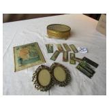 SILHOUETTE PICTURE ;GLASS DECOR PIECES ; JEWELRY