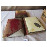 3- OLD VICTORIAN PHOTO ALBUMS