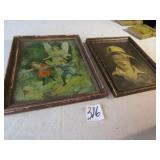 2 VINTAGE PICTURES
