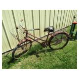VINTAGE GIRL BICYCLE W/ BASKETS-- PICKUP ONLY