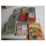 9 EARLY 1900'S CHILDREN HARD BACK BOOKS