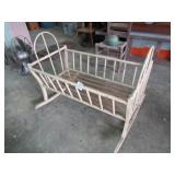 PRIMITIVE BABY CRADLE-- PICKUP ONLY