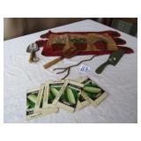 GARDEN TOOLS ; EARLY SEED CORN PACKAGES ; MORE
