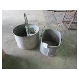 2 GALV. BUCKETS -- PICKUP ONLY