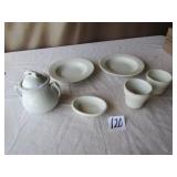 6 PIECES IRONSTONE