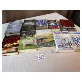 10 HARD BACK BOOKS - JAMES PATTERSON ,DANIELLE