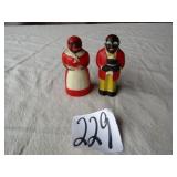 3' EARLY PLASTIC AUNT JEMIMA ,UNCLE BEN S/P SHAKES