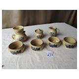 7 PIECES PFALTZGRAFT - CREAMER / SUGAR ,SOUP