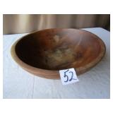 171/2' PRIMITIVE WOOD BOWL