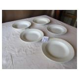 6- IRONSTONE BOWLS