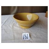 9' YELLOWWARE BOWL
