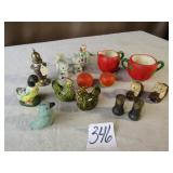 15+ PIECES SALT/ PEPPER ; MORE