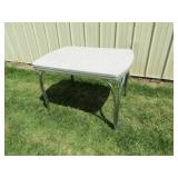 1950'S CHROME KITCHEN TABLE - PICKUP ONLY