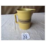 61/2' YELLOWWARE CREAMER PITCHER
