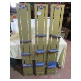 3- 8' X 55 3/4' PEPSI DISPLAY RACKS