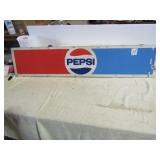 10' X 48' TIN PEPSI SIGN