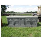 COUNTRY STORE COUNTER W/ 6 BINS 93' X26 1/2 DEEP