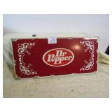10' X 22' DR PEPPER TIN END CAP OFF RACK  --THE