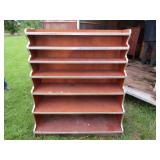 7 TIER COUNTRY STORE DISPLAT RACK 49' X 66' T