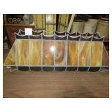 12' X 36' STAINED GLASS POOL TABLE LIGHT W/ SOME