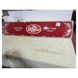 10' X48' DR PEPPER TIN SIGN