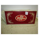10' X 22' DR PEPPER TIN SIGN